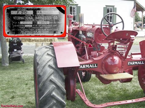 farmall a serial number lookup